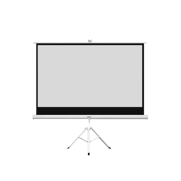 LEVO Telon 60 pulgadas telon proyector portatil con tripode blanco mate 120 x 90 cm