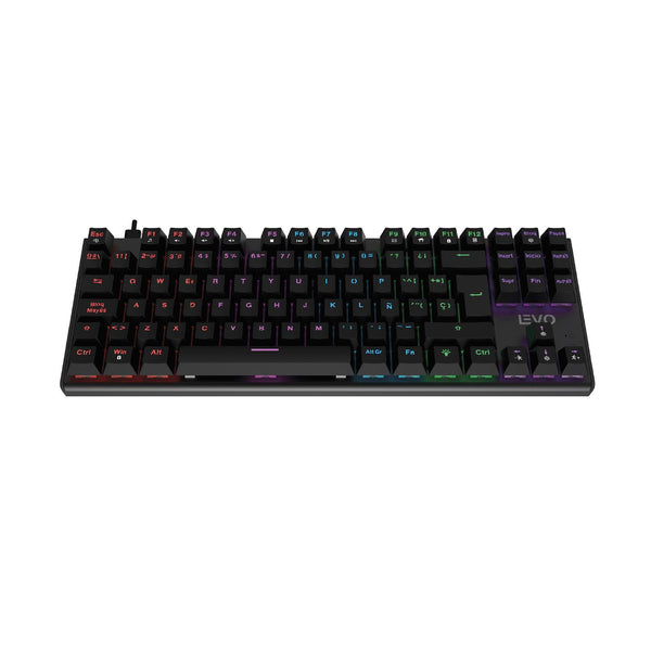 LEVO Teclado Gamer NovaBlade Red Switch mecanico teclado mecanico gamer tenkeyless RGB espanol