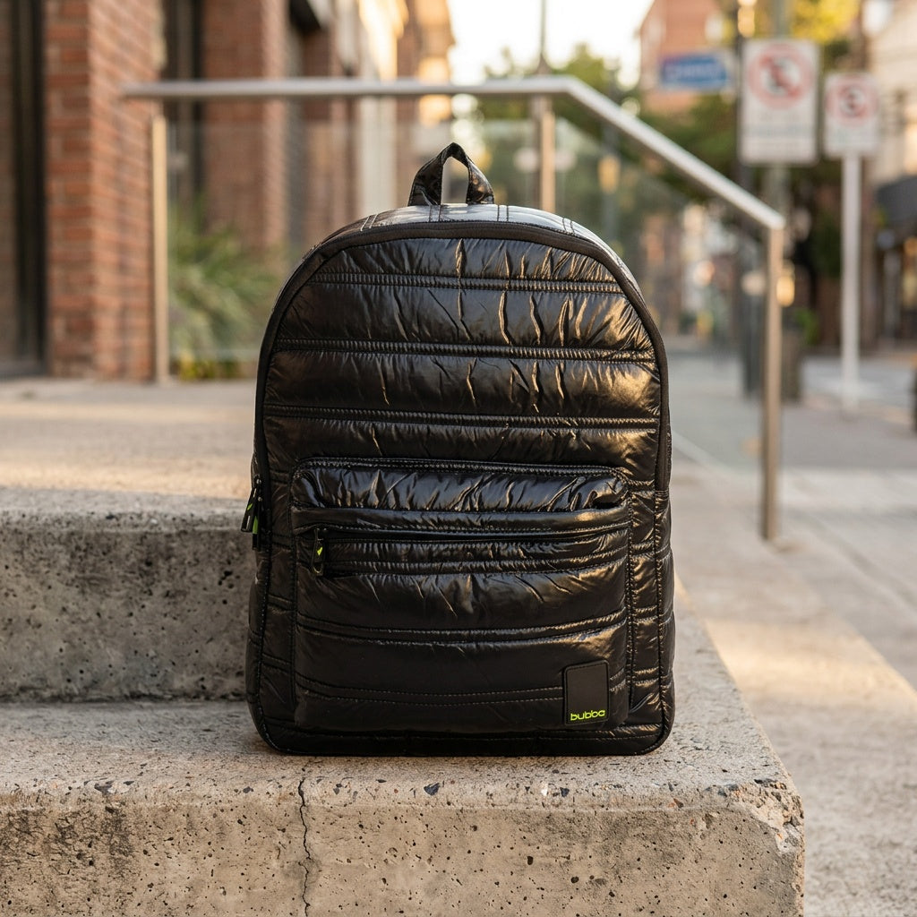 Mochila Clásica Onix Regular Rpet Bubba Bags — en uso