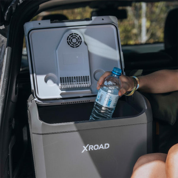 Cooler Eléctrico Portátil 30 Lts Gris 12V XRoad
