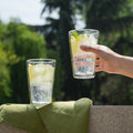 Set Vasos Vidrio Doble Pared 400 ml Simplit