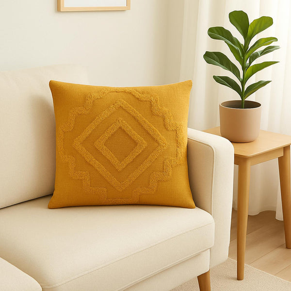 Cojín Decorativo con Textura Inca 40x40 cm Atmosphera