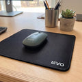 Mousepad Officepad S 23x20 cm Antideslizante Negro LEVO