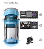 Cámara HD Auto D3 Frontal, Interior y Trasera LEVO — foto 3
