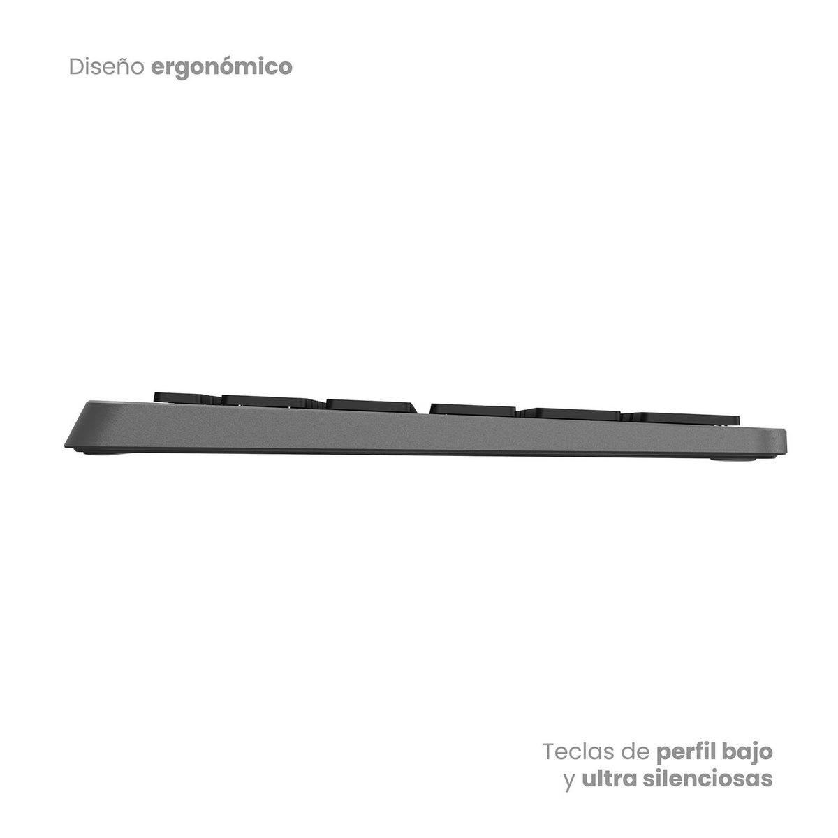 LEVO Cygna Slim — vista posterior y receptor USB nano incluido