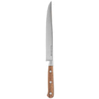 Cuchillo Trinchador Acero Inoxidable Mango de Acacia 33 cm Secret de Gourmet