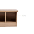 Banca Madera Mix 5Five detalle efecto roble natural — callout — 5Five Francia
