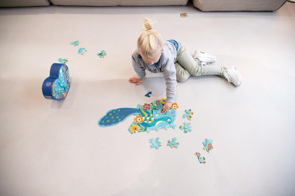 Puzzle 40Pcs Con Forma Pavo Real Scratch Europe — foto 5