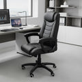LEVO Silla Comfort — vista lateral izquierda mostrando respaldo y apoyabrazos