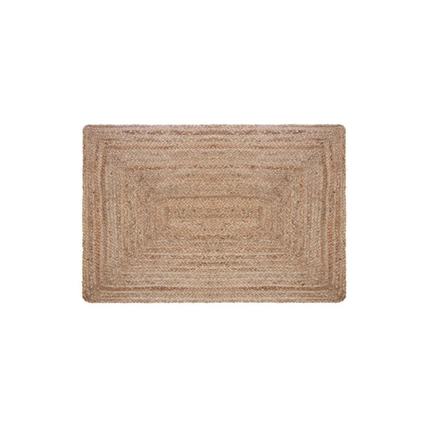 Alfombra Yute Natural 60x90cm fondo blanco packshot — Atmosphera Francia