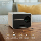 Proyector Portatil Mini Halo 9000lm Bluetooth HD LEVO — foto 2