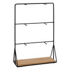 Soporte con 6 Tazas de Café de Vidrio 100 cc 5Five