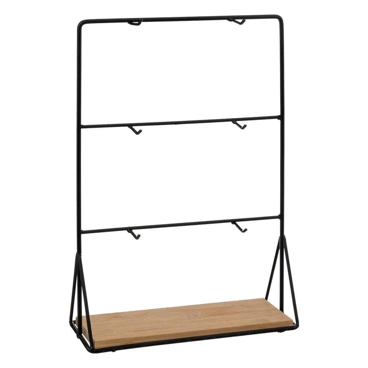 Soporte con 6 Tazas de Café de Vidrio 100 cc 5Five