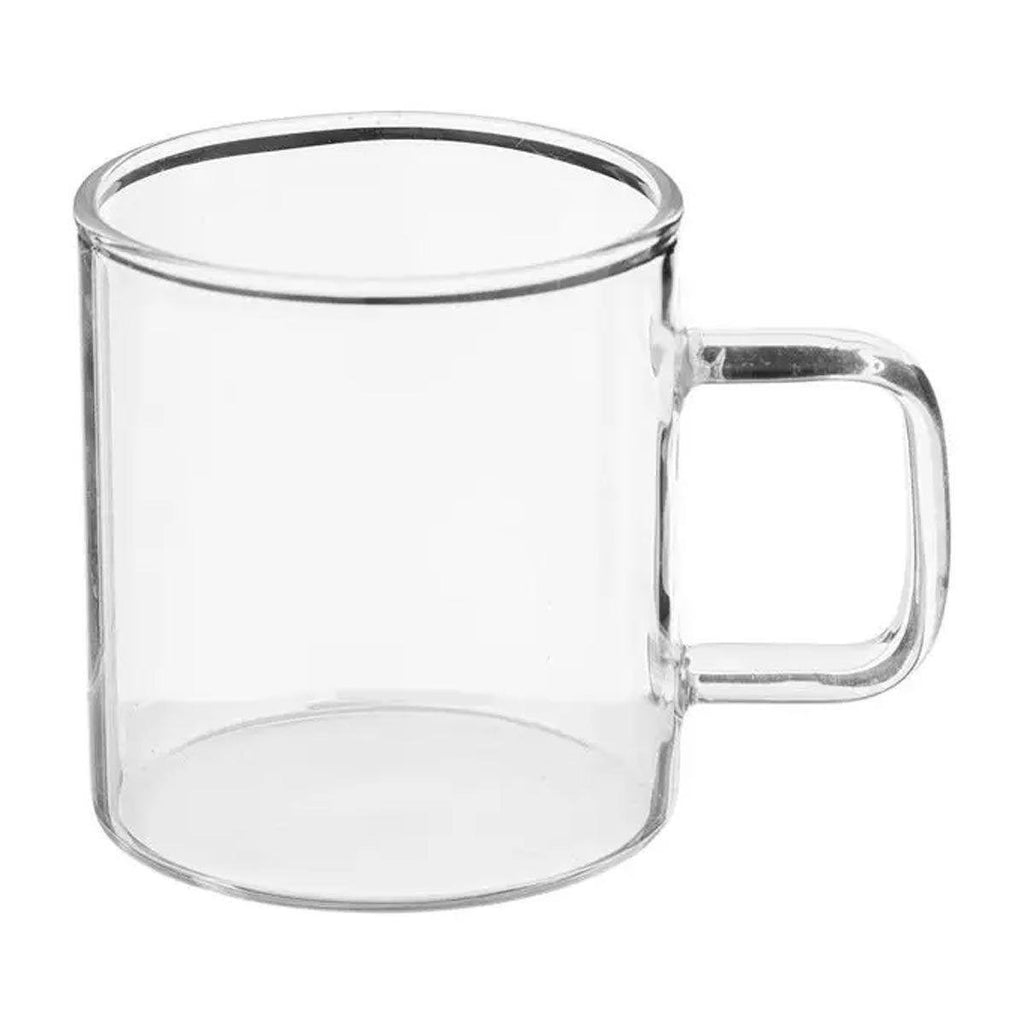 Soporte con 6 Tazas de Café de Vidrio 100 cc 5Five