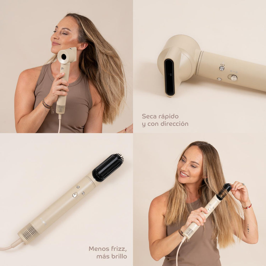 Secador de pelo Multistyler T-Care 5 en 1 Beige — foto 6