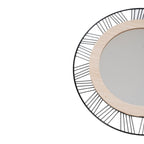 Espejo Redondo Joe 45cm Metal MDF vista 7 - Atmosphera Francia