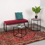 Mesa Metal Negro Vidrio 35x35cm vista 5 - DAY Francia