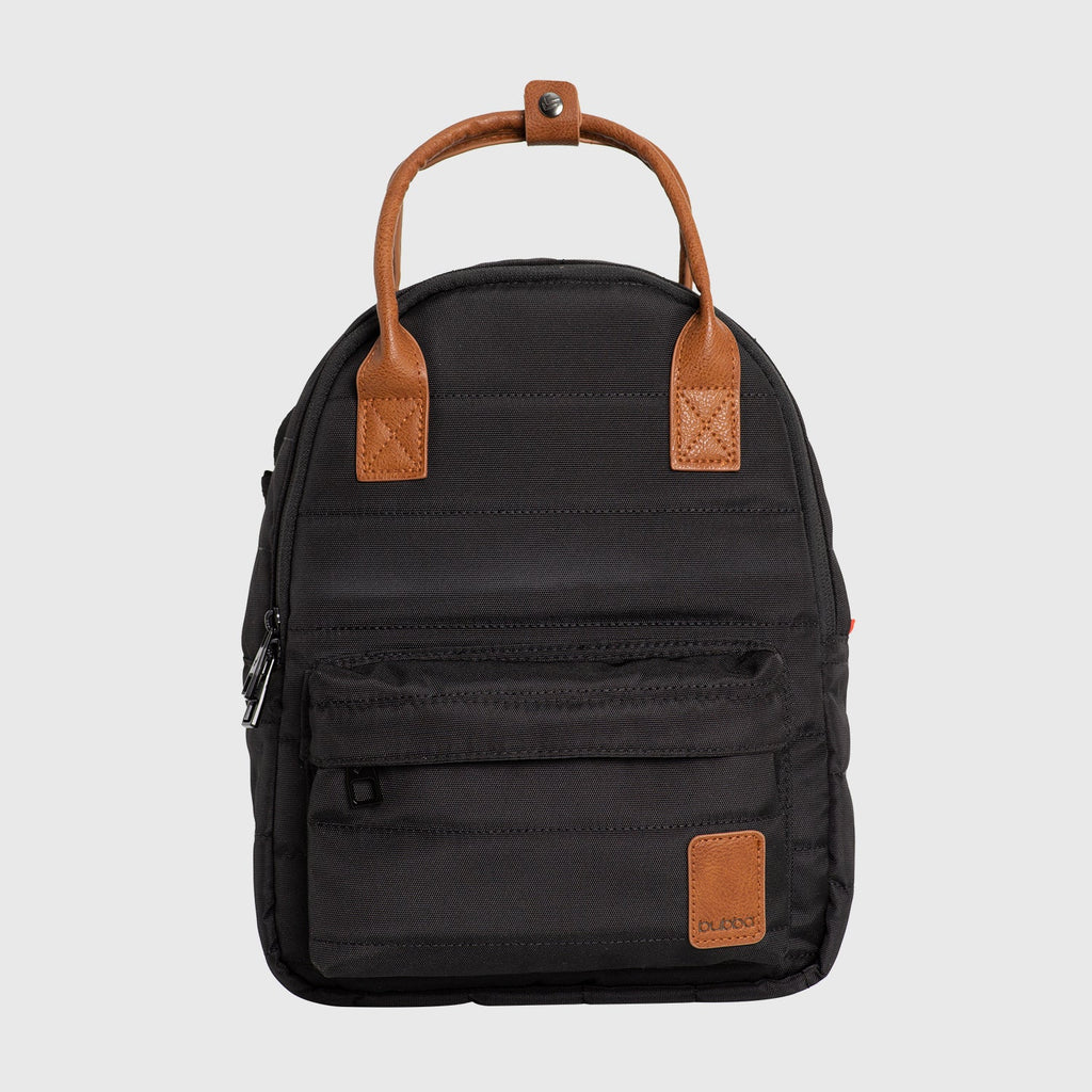 Mochila Montreal Fancy Black Mini vista de frente