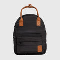 Mochila Montreal Fancy Black Mini vista de frente
