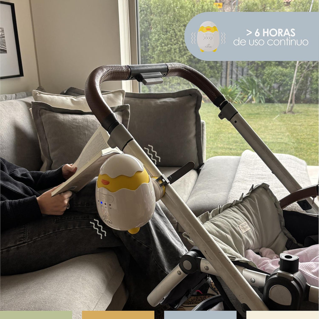 Mecedor Eléctrico Coche Recargable Bebé Baby Chick Bandú — foto 8