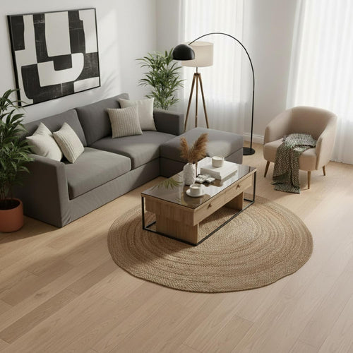 Alfombra Yute Redonda 120 cm Atmosphera