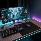 Kit Gamer Teclado + Mouse Nova Series + Mousepad L LEVO