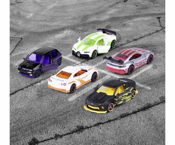 Set 5 Autos Limited Edition Majorette en uso