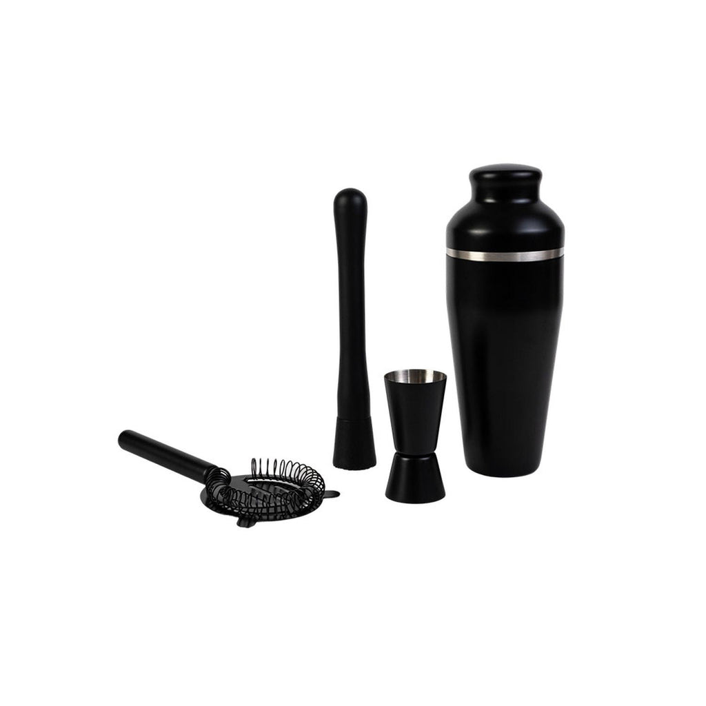 Set Coctelera Acero Inoxidable Black 4 Piezas Day — foto 3