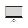 LEVO Telon Proyector 60 pulgadas negro telon proyector mural negro mate 120 x 90 cm