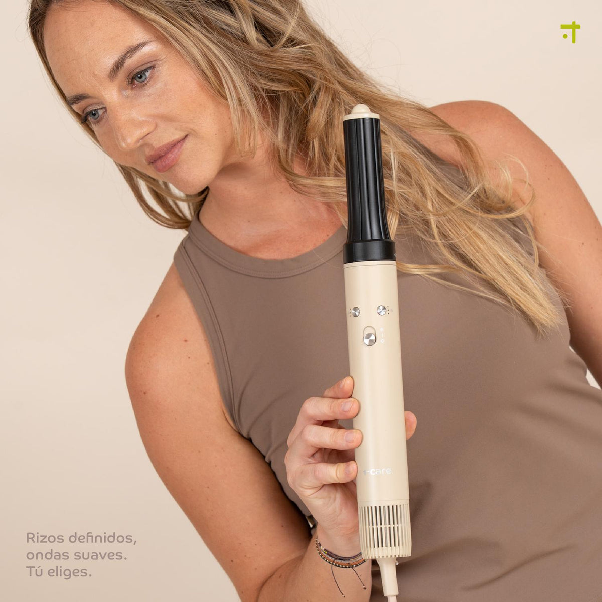 Secador de pelo Multistyler T-Care 5 en 1 Beige — foto 5