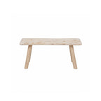 Banco Madera Woody 70x27cm fondo blanco packshot - Atmosphera Francia