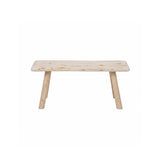Banco Madera Woody 70x27cm fondo blanco packshot - Atmosphera Francia