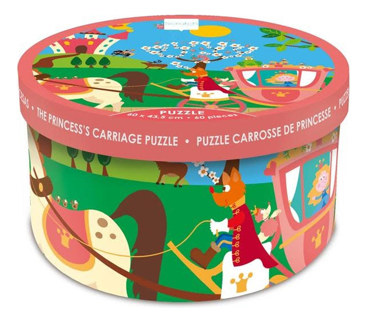 Puzzle 60Pcs Princesa Scratch Europe — foto 2
