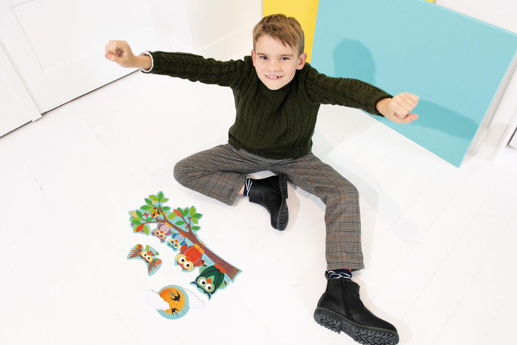 Puzzle 39Pcs Doble Con Forma Buho Scratch Europe — foto 6