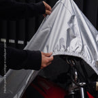 Carpa funda Cubre Moto Impermeable Premium con Felpa XRoad — foto 8