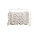 Cojín Decorativo de Macrame 30x50 cm Atmosphera — foto 6