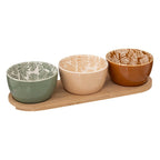 Set de Aperitivo con 3 Posillos y Tabla de Bamboo SecretDeGourmet — foto 2
