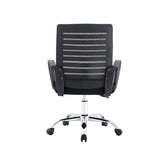 LEVO Silla de Escritorio Lite Ergonómica — base y ruedas de nylon, detalle