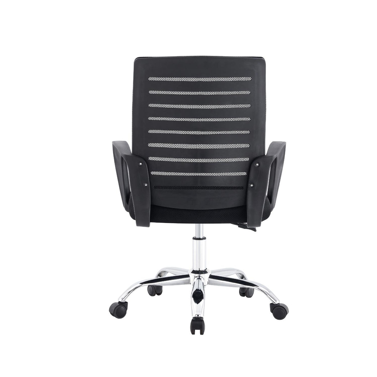 LEVO Silla de Escritorio Lite Ergonómica — base y ruedas de nylon, detalle