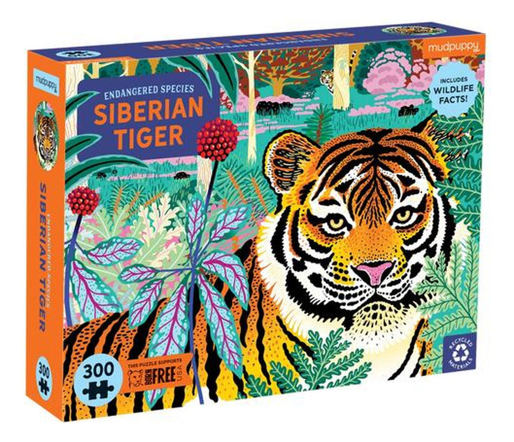 Tigre Siberiano 300 Pcs Peligro De Extincion Mudpuppy — foto 4