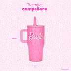 Vaso Térmico Tumbler Mug Barbie Print 590ml Acero Inox UMA — foto 6