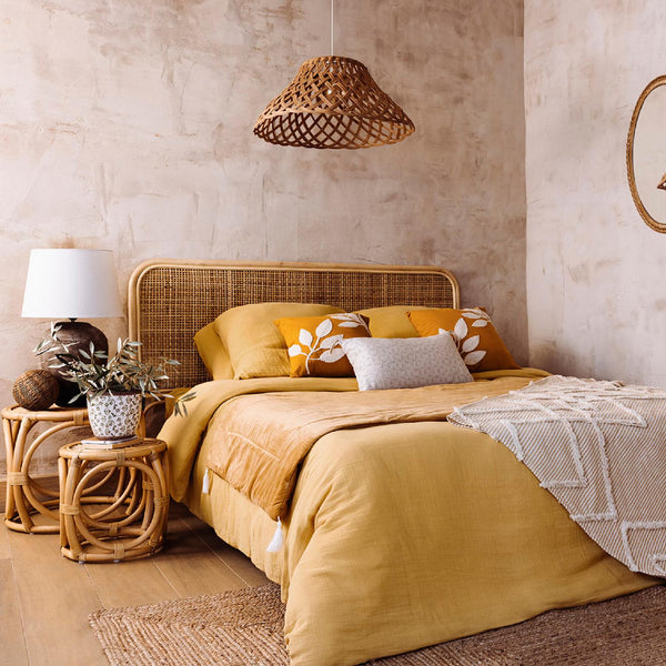 Respaldo de Cama Ratán Ronnie 2 Plazas 160x100 cm Atmosphera