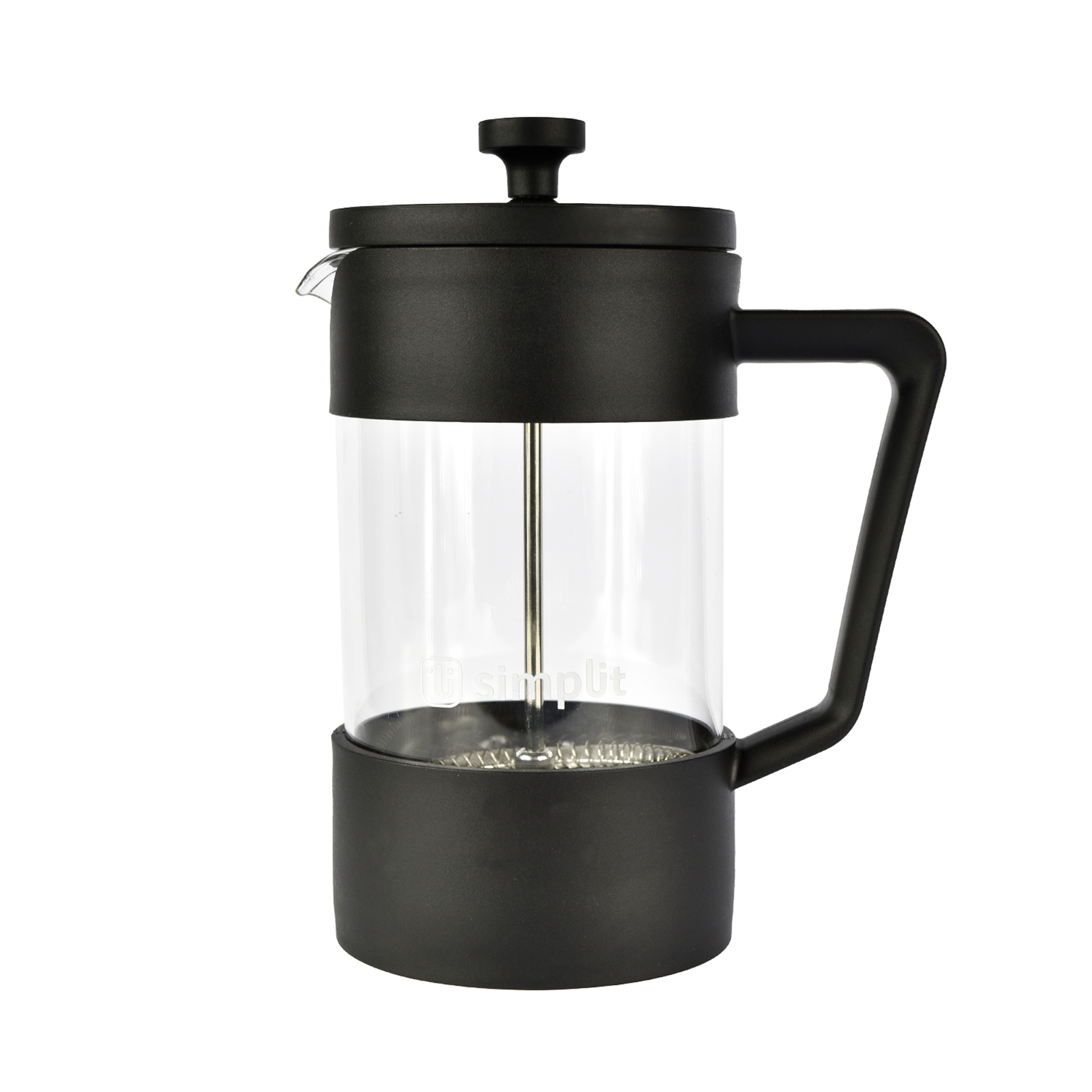 Cafetera Prensa Francesa Negra 600 ml Simplit — foto 2