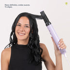 T-Care Multistyler — cinco accesorios intercambiables desplegados sobre fondo blanco