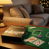 Juego De Mesa Portátil Poker Texas Brando — en uso