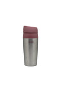 Termo Mug Botón Dispensador Antiderrame 450ml Rosa Brando