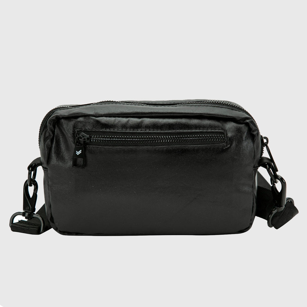 Cartera Mini Metalizado Azabache vista de espalda