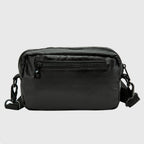 Cartera Mini Metalizado Azabache vista de espalda