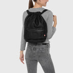 Mochila Fancy Bag Alazan Negro en uso