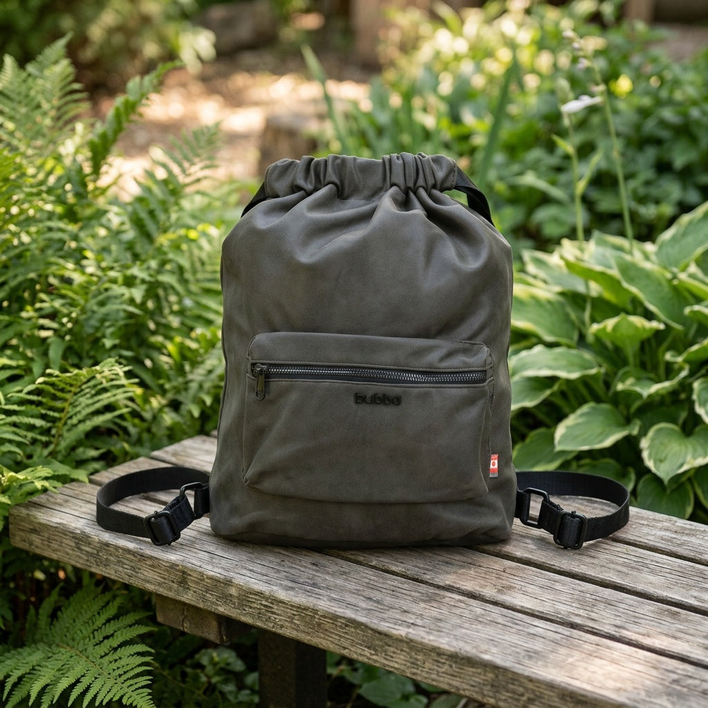 Mochila Fancy Bag Alazan Pesto Regular Bubba Bags — en uso